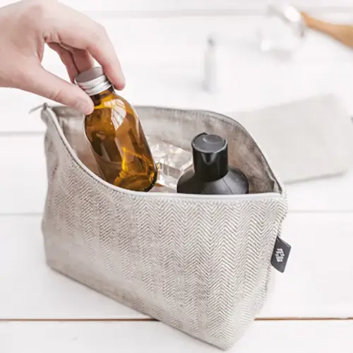 Wholesale Linen Cosmetic Bags | Eco-Friendly Makeup Organizers for Beauty & Retail